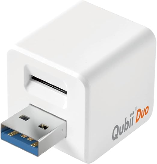 MAKTAR Qubii Duo USBA Flash Drive Fits iPad Flash Drive