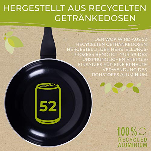 Berndes Wok de Aluminio 28 cm Inducción Reciclado miniatura 2