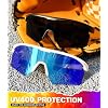 Sport Polarized Sunglasses for Men and Women, Stylish and Lightweight Cycling Sunglasses with UV400 Protection