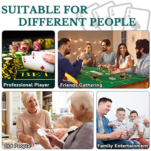 Zomiboo Automatic Card Shuffler Usb Battery Operated Electric Shuffler Poker Card Deck Shuffler Card Shuffling Machine For Home Card Playing Games Casino And Club Party (6 Decks) #TOP2