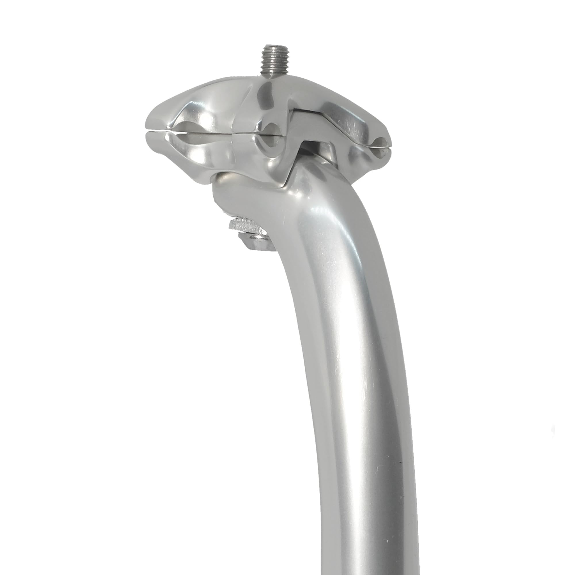 Cinelli Via Folli Seatpast, silberfarben, 27,2 mm