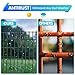 26 Panels No Dig Fence, 28ft(L) x 17in(H) Dog Digging Fencing Barrier, 1.2in Gap Animal Barrier for Bottom of Fence, Rustproof Metal Garden Edging Border Ground Defense Blockers for Outdoor Patio