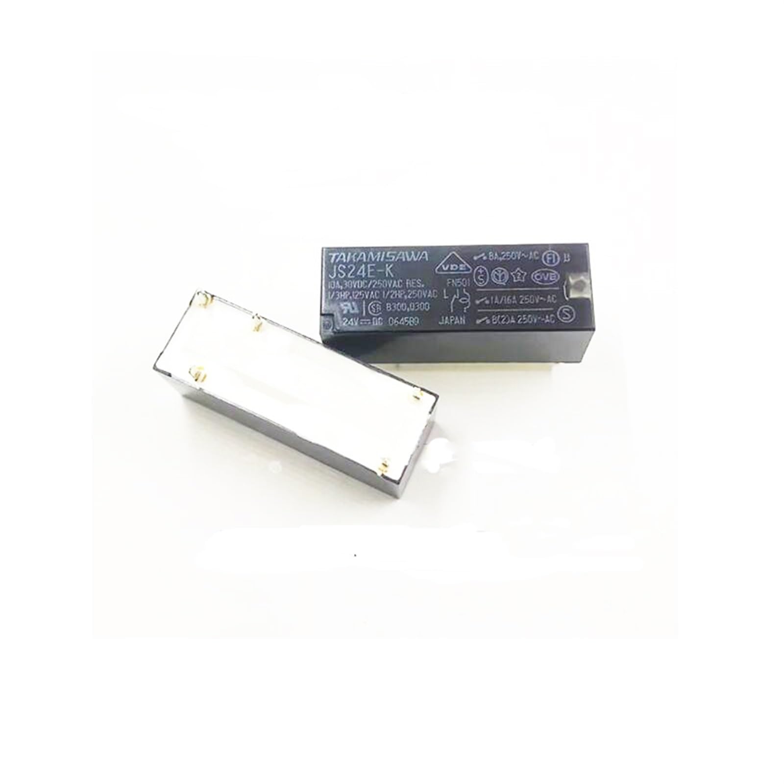 VDOQTLJT JS24E-K JS24EK 24VDC DC24V 24V 10A Relay 5PIN(5PCS)