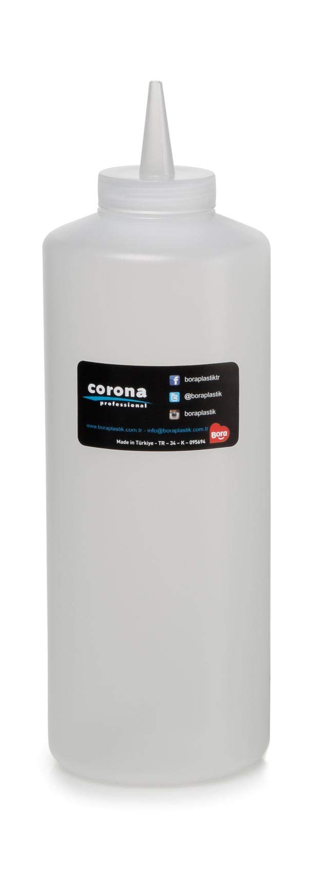 Ketçap & Mayonez Şişe Kapaklı 950 ml Şeffaf