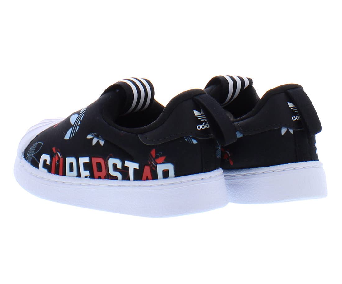 adidas Superstar 360 X Baby Boys Shoes Size 9.5, Color: Black/Multi
