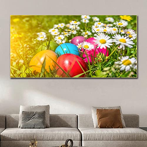 Affiches et impressions paysage prairie KEBIA déco salon zen 40x80cm