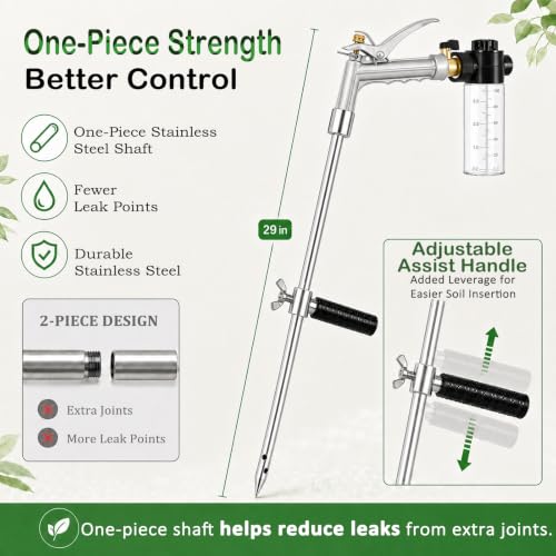 Deep Root Watering Tool with Trigger Handle