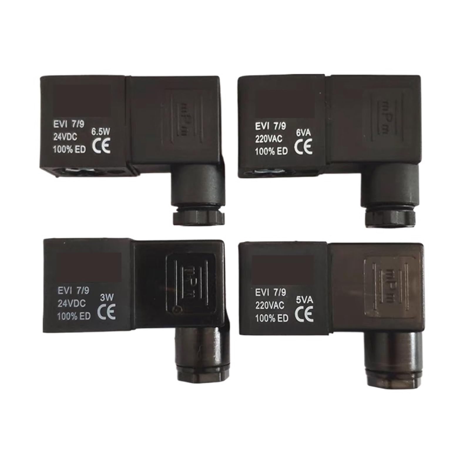 RCGKNNMUZ 1pcs Coil EVI 7/9 220VAC 6VA/5VA 24VDC6.5W/3W for Solenoid Valve