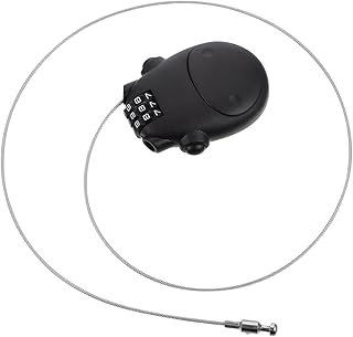 Toddmomy Wire Lock Kids Bike Lock Helmet Wire Lock Password Lock for Bikec Cable Bike Lock Retractable Steel Cable Lock Lightweight Password Lock Helmet Lock for Scooter Bicycles Lock Cart