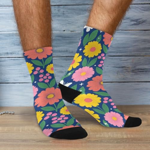 Calcetines florales y animales en pack de 3 pares como regalo para amigos y familia 3