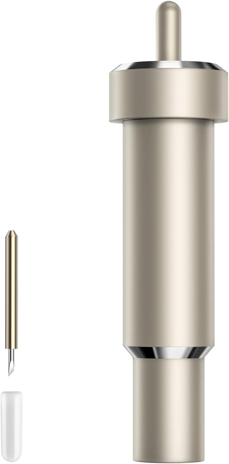 Premium Fine Point Blade Compatible with Maker 4/3/Maker/Explore 4/3/Venture/Explore Air 2/Air/One, Aosry Fine Point Blade Plus Housing for Cutting Glitter Vinyl/Cardstock, Faux Leather, Vellum Etc