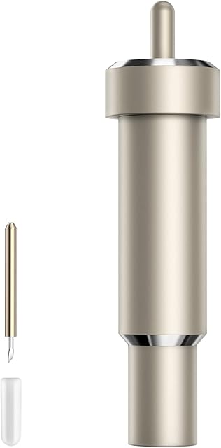 Premium Fine Point Blade Compatible with Maker 3/Maker/Explore 3/Explore Air 2/Air/One, Aosry Fine Point Blade Plus Housing for Cutting Glitter Vinyl/Cardstock, Faux Leather, Vellum Etc