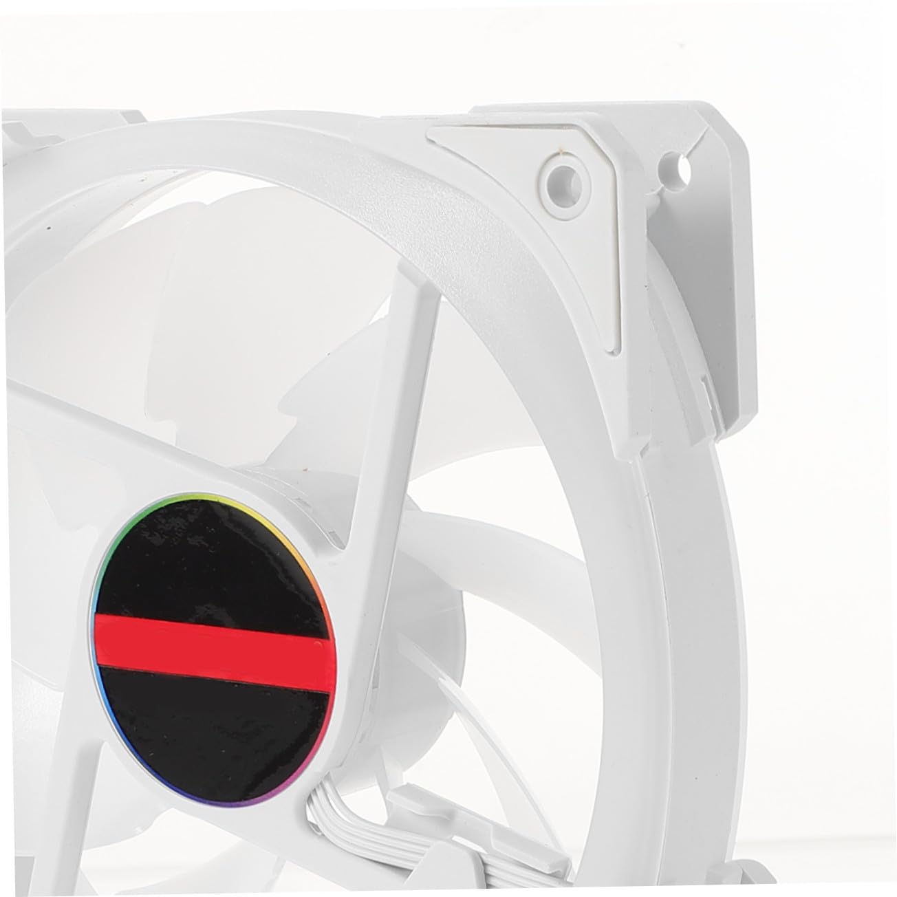 Ventilador de Refrigeración Rgb con Doble Anillo para PC Silencioso Marco Doble Iluminación Lateral Controlador Argb Incluido Ventilador Ultra Silencioso para Caja y CPU