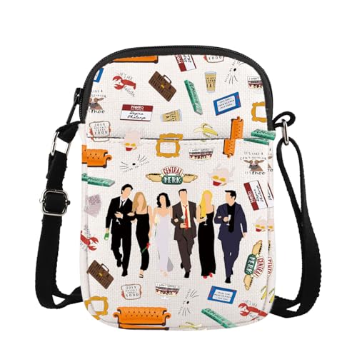 JTOUK Funda para libro de amistad inspirada en programas de televisión, para mejores amigos, regalo para hombres y mujeres (Friend CR EU), Friend Cr Eu, moderno