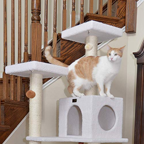 Árbol para gatos Armarkat clásico madera real 73 pulgadas miniatura 5
