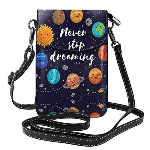 Petit sac à bandoulière téléphone portable motif plage lever de soleil tendance