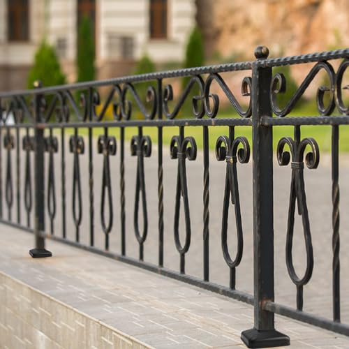 UFURMATE Post Base Cover, 6 Stück 30x30mm Kunststoff Post Base Cover Dekorative Split Post Skirt Abdeckung Quadratische Geländer Basisabdeckung für Treppenhandlauf Zaun (Schwarz)