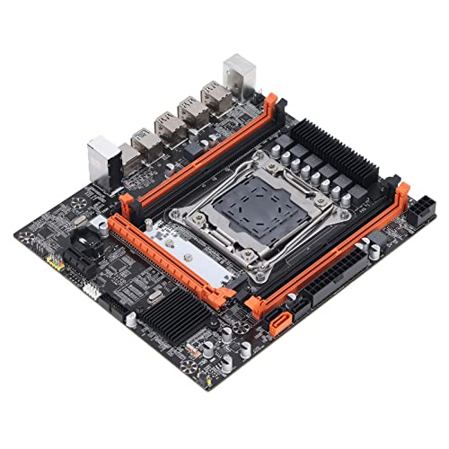 Airshi Computer Motherboards, Maximum Memory Capacity 128GB 8 Pin 24 Pin Power Interface DDR4 Wide Applicability Motherboards for Desktop Computer
