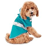 Petco Brand - Good2Go Reversible Dog Raincoat in Blue, Extra Small, X-Small
