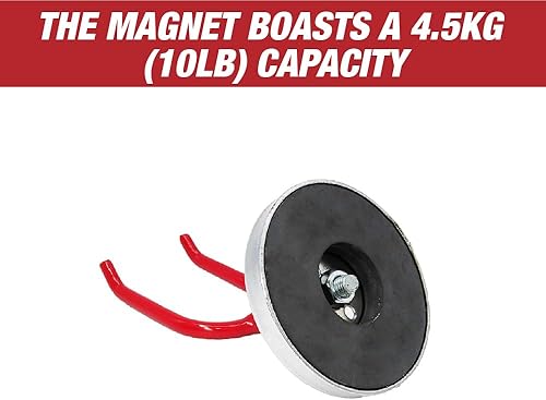 Miniatura 4 de Lauco Soporte magnético para pistola de pulverización para taza de alimentación por gravedad, HVLP, cabina de pulverización, pared de taller de