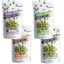 Far Field Crunchy Roasted Edamame High-Protein Snack, 42g Plant Protein, Keto, Low-Carb 4x100g