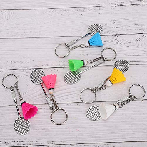 Denash Sturdy Keychains, Portable Plastic Metal Keychain, for Families Friends