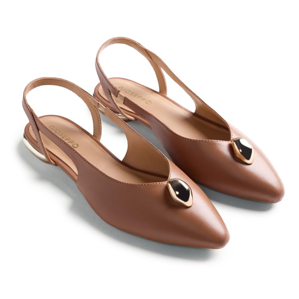 GIOSEPPO Women's Muhuru Mary Jane Flat, Leather, 2.5 UK