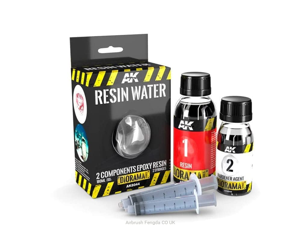 AK DIORAMA AK8044 RESIN WATER 2-COMPONENTS EPOXY RESIN - 180ml