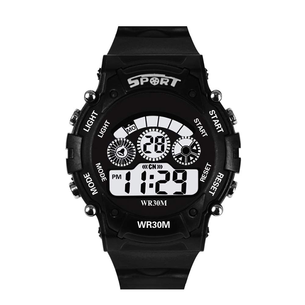 Emartos Digital 7 Light Black Dial Watch for Boy & Girls (B08QDBK2CD) Amazon Price History, Amazon Price Tracker