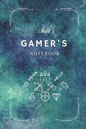 Lined Gamer's Notebook