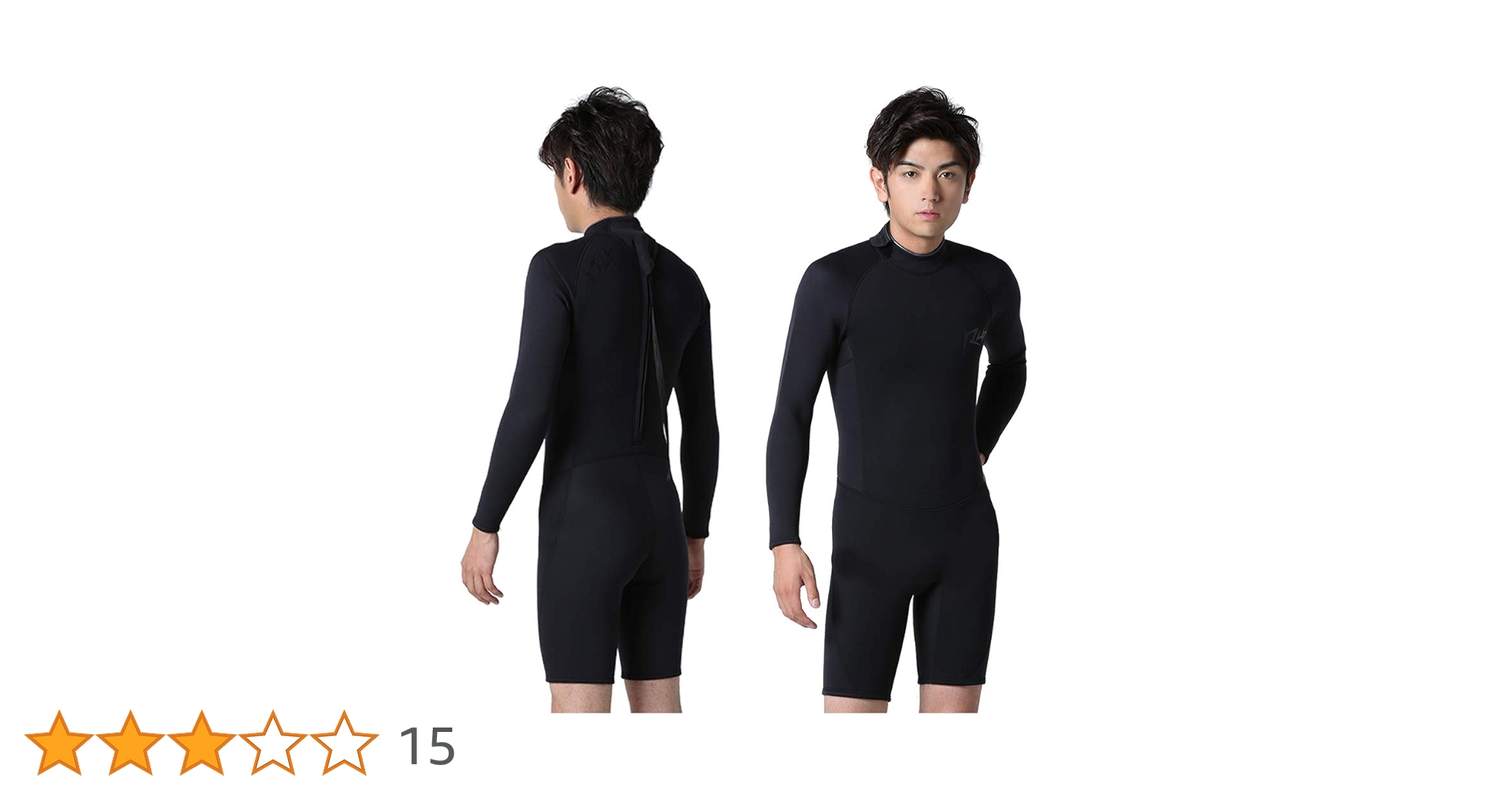 ウェットスーツ　ロングスプリング　メンズ　サーフィン ウェットスーツ ロングスプリング 3mm 2mm 新定番クロスジップ