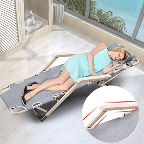 Chaise longue inclinable réglable terrasse balcon et jardin - 7