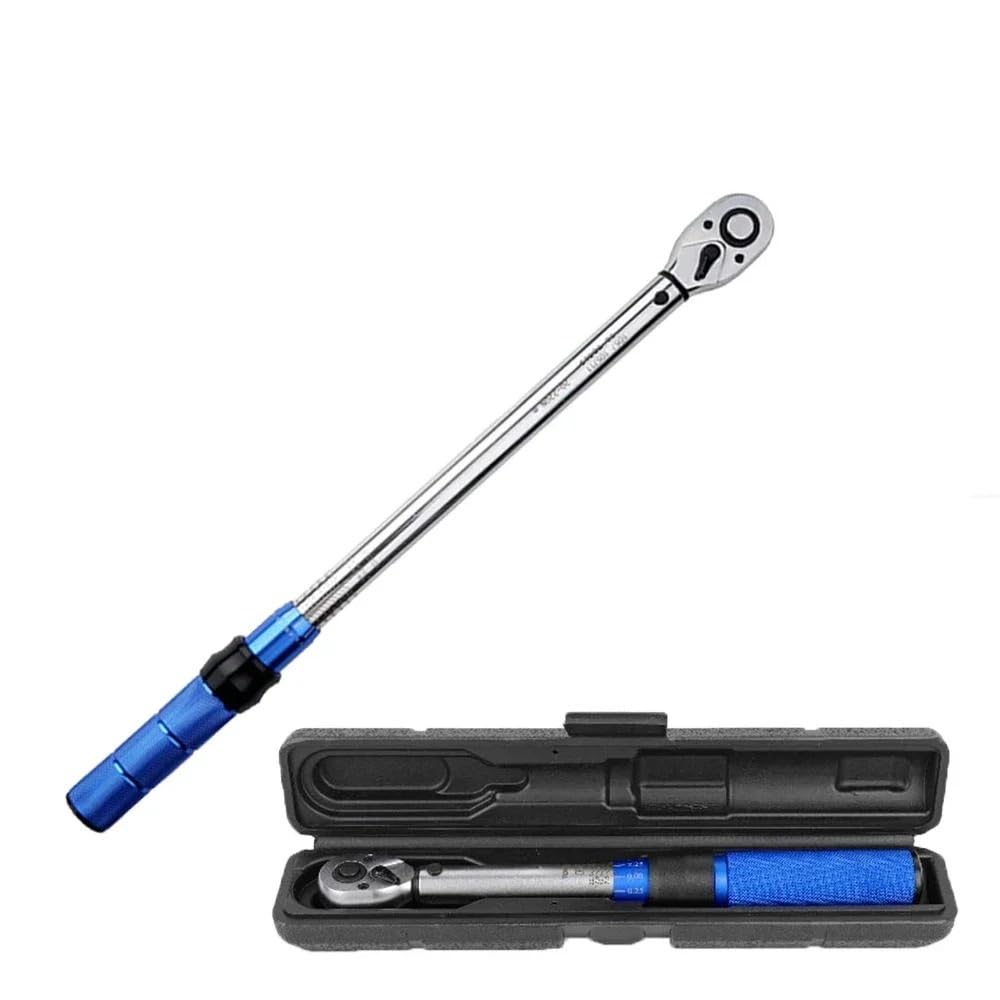 EWsdsfs 5-60N.m Torque Wrench 3/8 Inch Square Drive Torques Key ±3% High Precision Professional Bicycle Automotive Tool