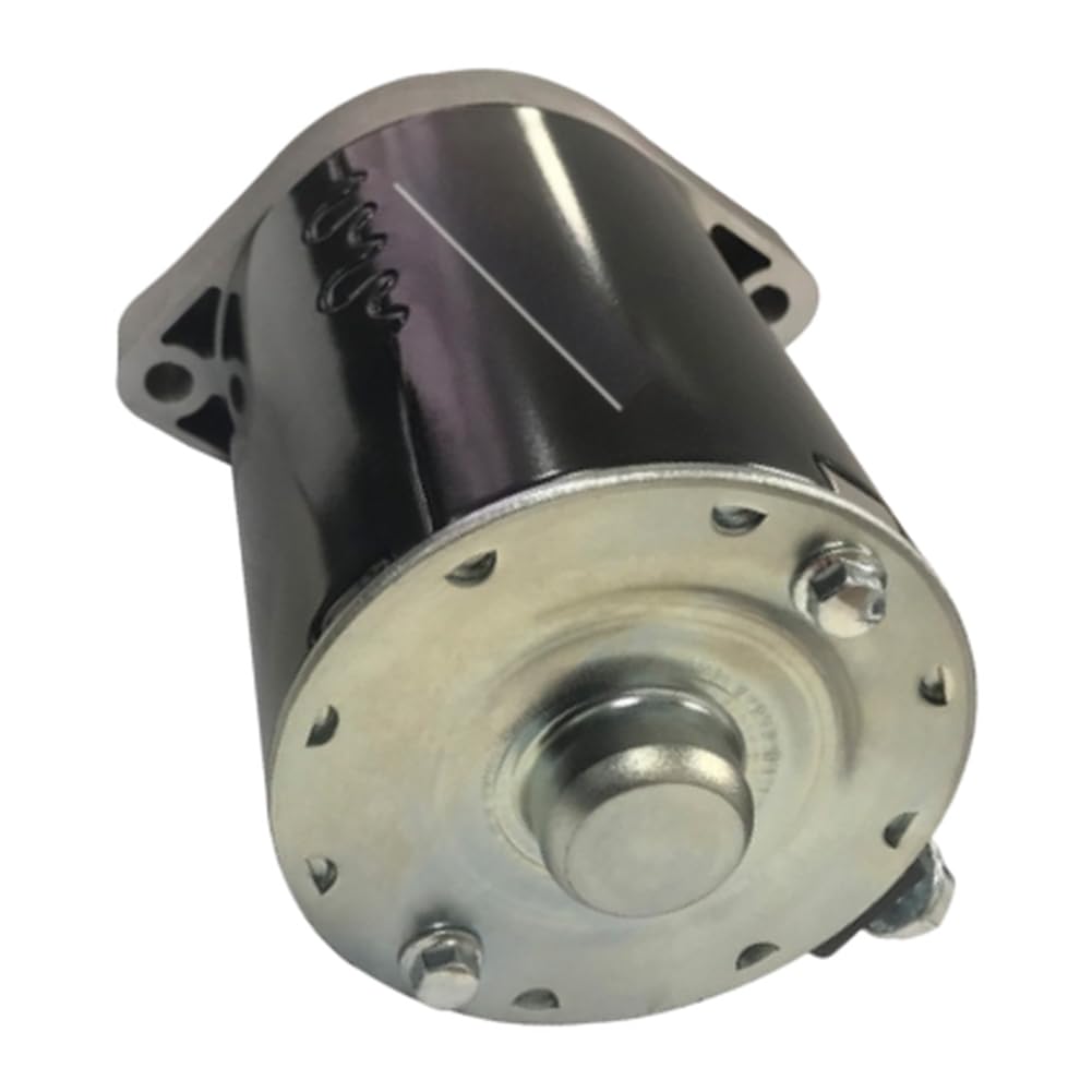 Rasenmäher-Anlassermotor mit 10 Zähnen für Kawasaki Modelle 21163-0727, 21163, 7024, 7035, 0711, passend für FS481V, FS541V, FR600V, FR691V, robuster Ersatz aus Eisen und Kunststoff