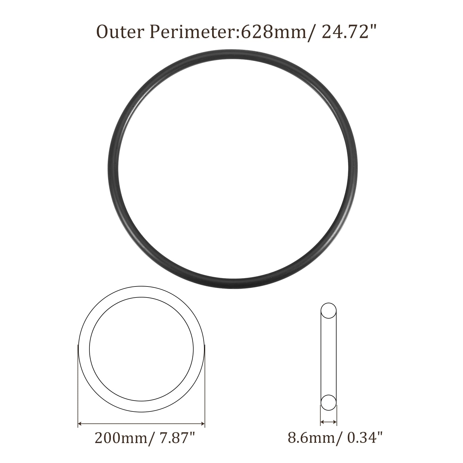 CINGHIA MOTORE (CM-RNE 25) NECCHI 311, 312 Team - Ricambi E Accessori - Foto 4