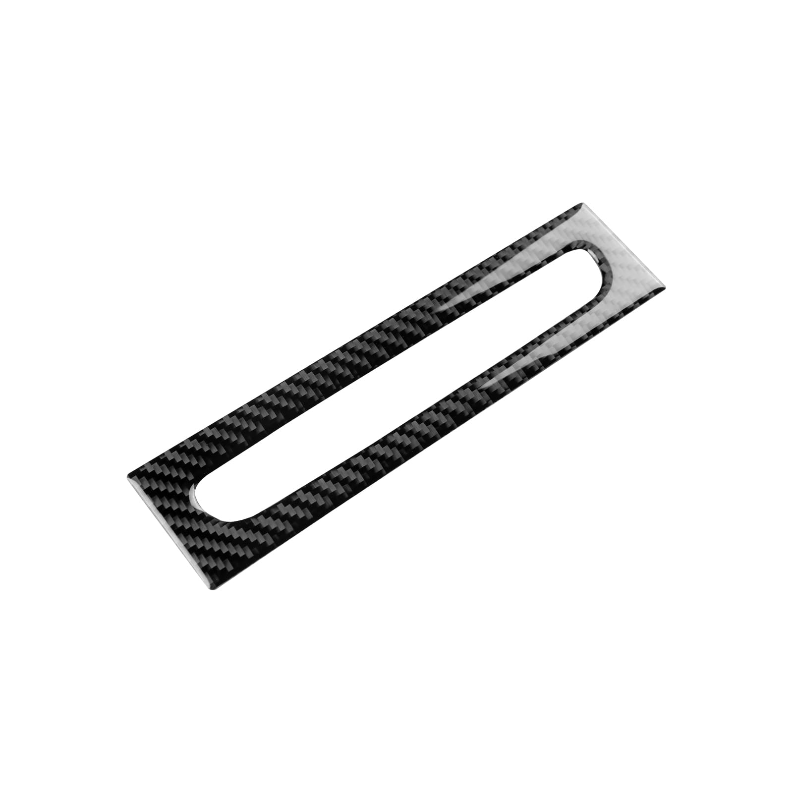 KUNGKIC Pour Renault Megane 4 2016 2017 2018 2019 2020 2021 2022-2025 Panneau de commande central de voiture en fibre de carbone Panneau de commande multifonction Panneau décoratif Autocollant