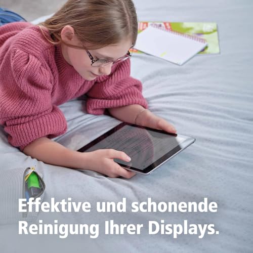 Zeiss Display-Reinigungs-Spray mit 30ml Inhalt inklusive einem Mikrofasertuch zur sicheren & effektiven Reinigung optischer Fl&auml;chen - alkoholfrei - antistatisch, wei&szlig;, 606240
