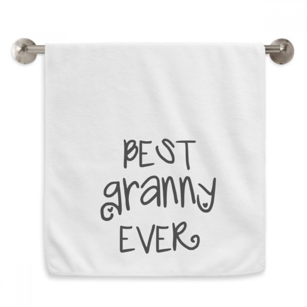 Serviette moelleuse blanche 13x29 pouces : le confort absolu pour mamie au quotidien