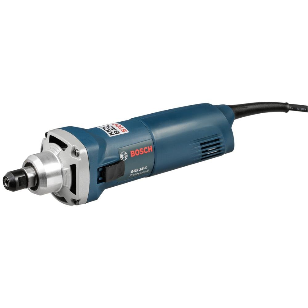 Bosch Professional meuleuse droite GGS 28 C (régime à vide 30 000 tr/min, avec pince de serrage 6 mm, 2 clés plates de 19 mm)