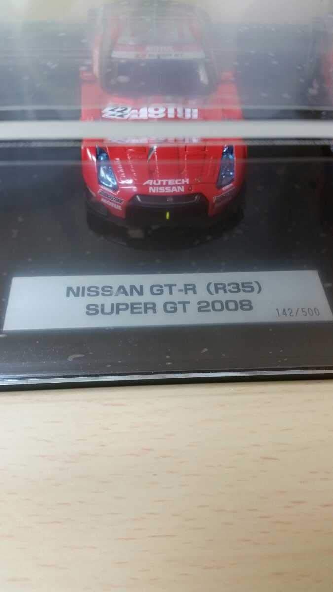 Amazon | エブロ 1/43 スーパーGT 2008 GTR 限定 ミニカー 500台限定