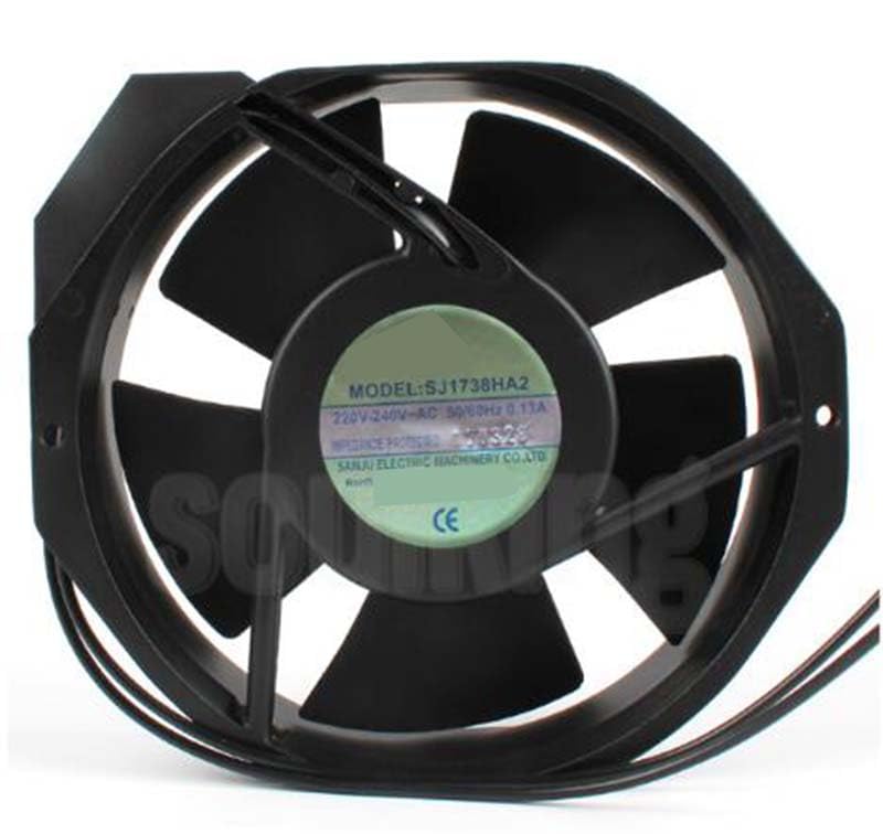 Ventilateur axial SJ1738HA2 contre surchauffe de serveur