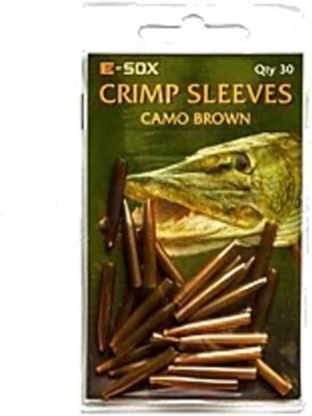 E-Sox Crimp Sleeves For Pike Fishing Pack Of 30