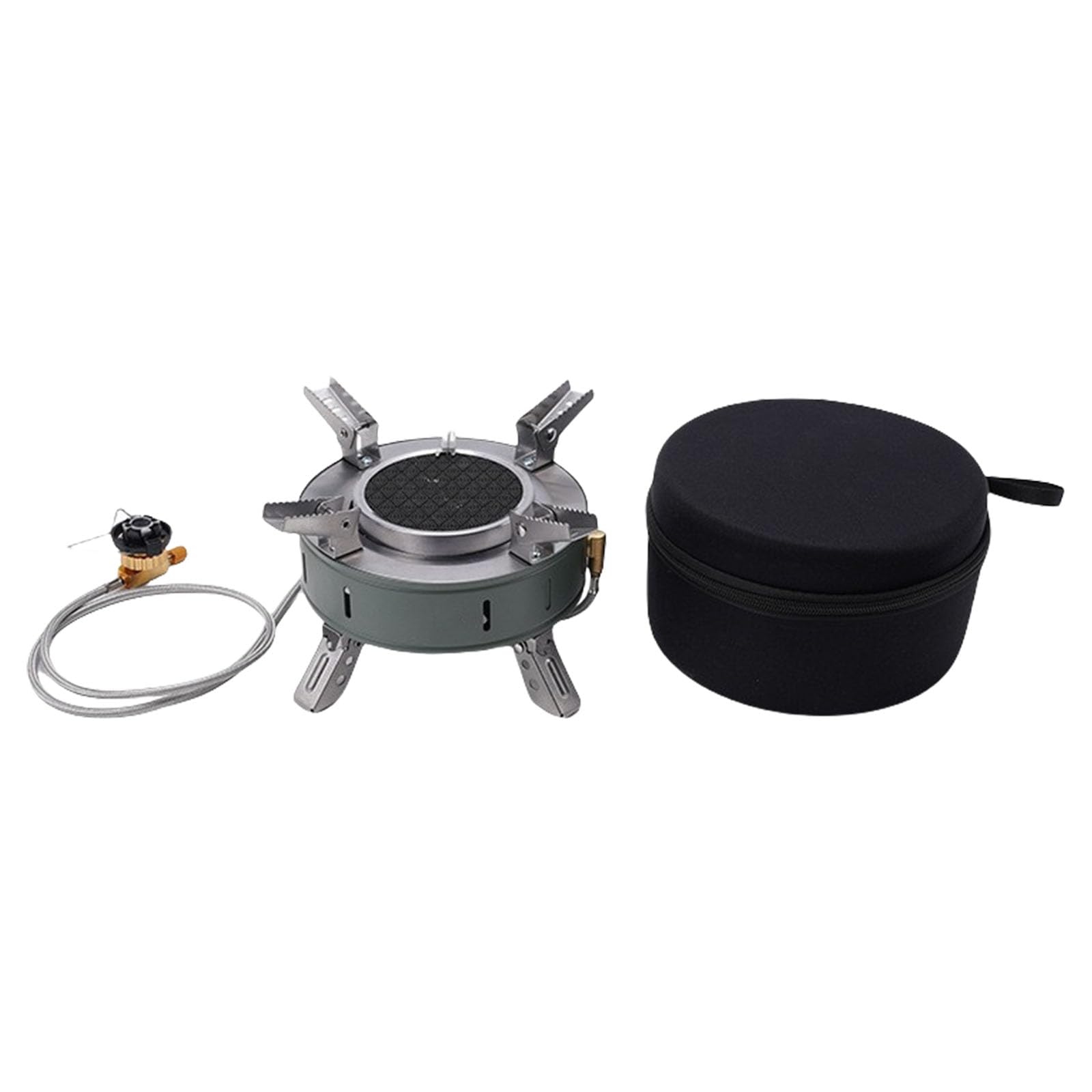 Réchaud de camping coupe-vent pour cuisiner sans coupure de flamme en extérieur