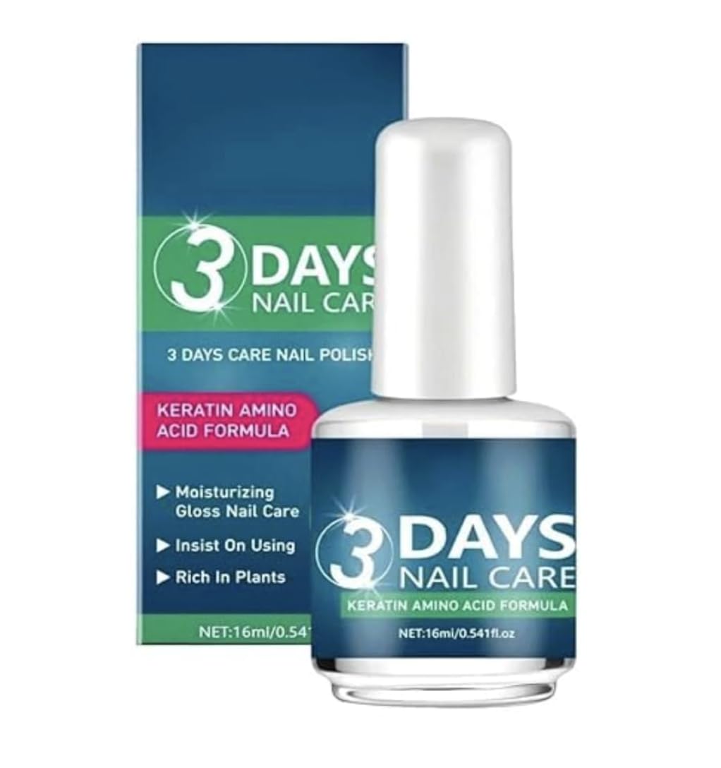 Nail Care Oil with Keratin – Fast Nail Strengthening Treatment for Dry, Weak & Fragile Nails | Hydrating Cuticle Repair Oil | Promotes Healthy Nail Growth | Nourishing Nail & Cuticle Care (pack of 1)