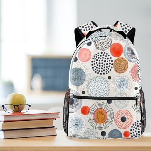 Sac à dos mignon multicolore Maru Bubble grand format 11.5x8x16 pouces - 5