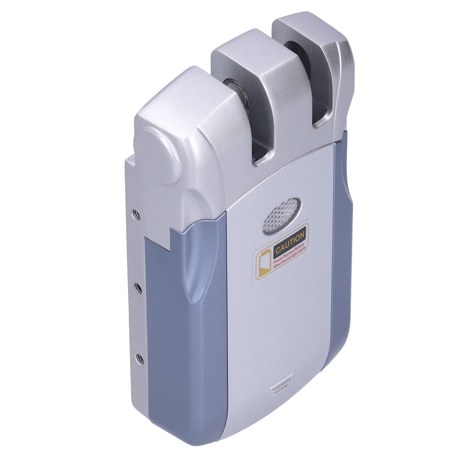 Sonew Cerradura de Puerta, Cerradura de Puerta Inteligente, con Bluetooth, Cerradura Electrónica con Control Remoto Sin Llave Invisible, con 4 Controles Remotos, para Tuya (Plateado)