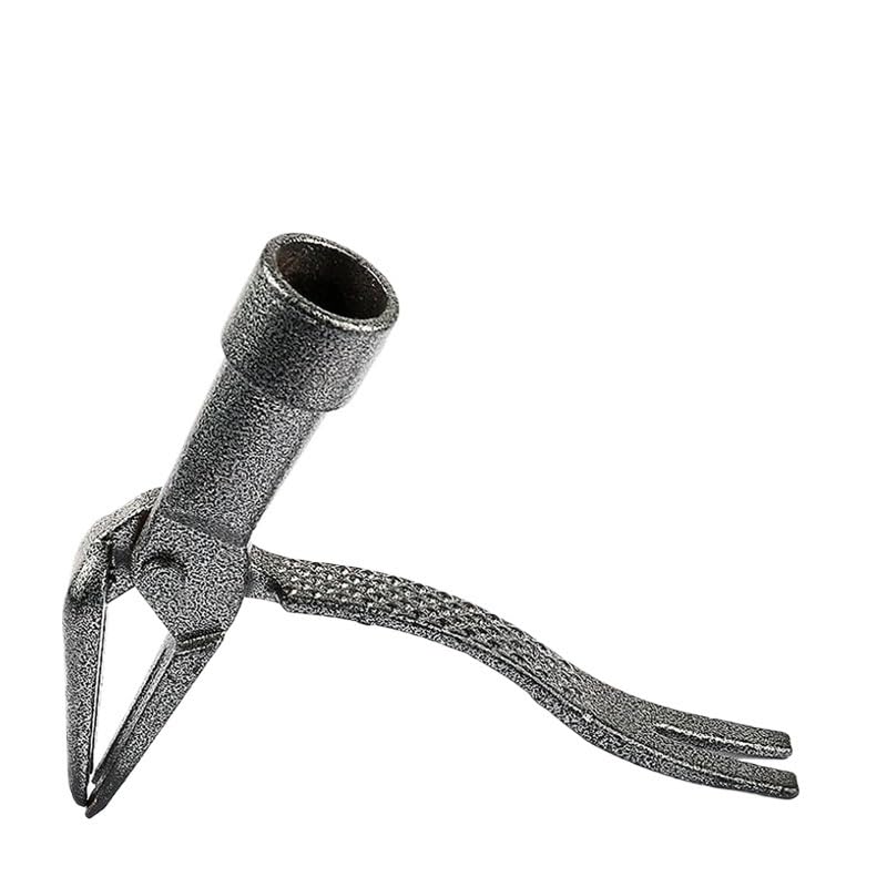 Attrezzo da Giardinaggio, estirpatore di Erbacce in Ferro, sarchiatore a Artiglio, rimozione di Radici, Giardino Esterno, Portatile, Rimovibile con Pedale