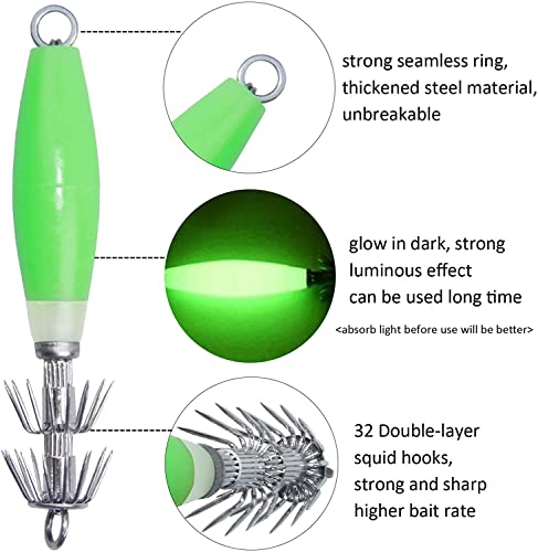 Luminous Squid Jig Hooks - Image 2
