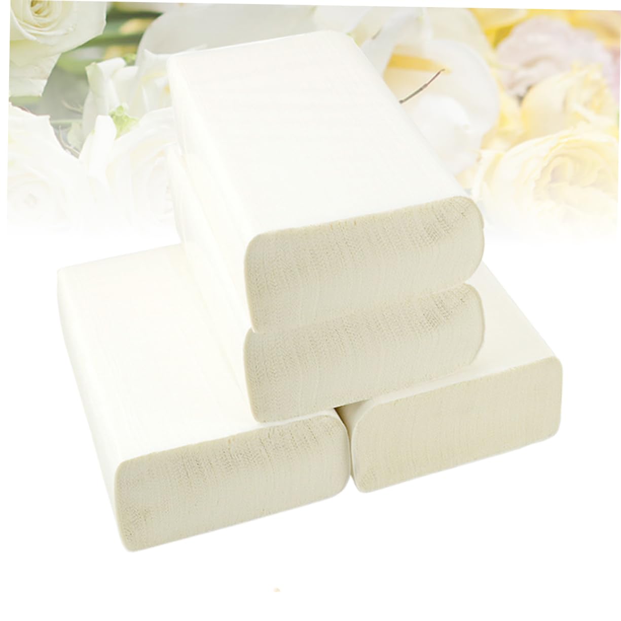 4 Rouleaux Essuie Tout Épais Absorbant Lhuile pour Cuisine et Toilette Papier Doux et pour Maison Bureau et