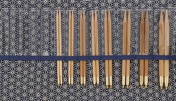 Seeknit KA58920-04 Circular Knitting Needles Set, Bamboo, Black, Medium/Large